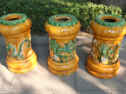 Well disguised trash cans.